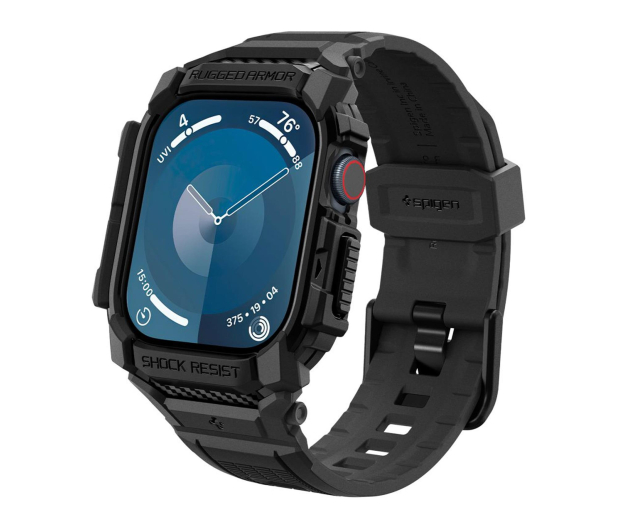Spigen Rugged Armor ”Pro” Apple Watch 10 (42 Mm) Matte Black - 1346646 - zdjęcie